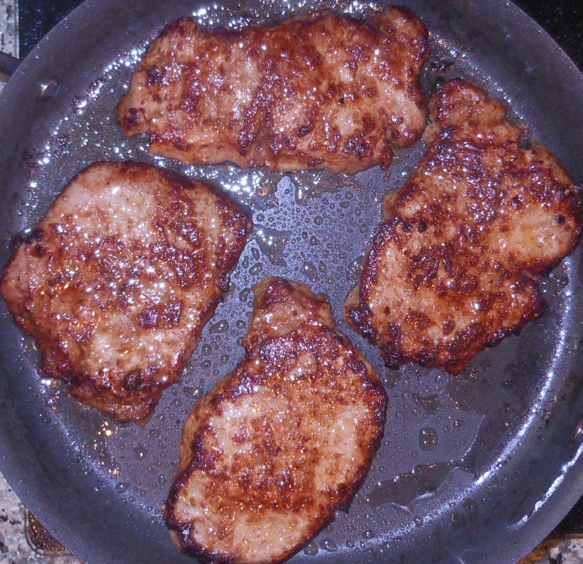 Here's the second set of chops.  They look just as good as the first set.